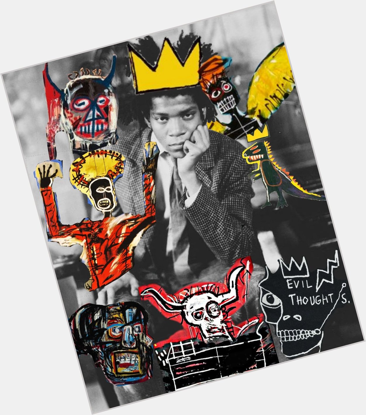 Happy birthday to the one and only Jean- Michel Basquiat 