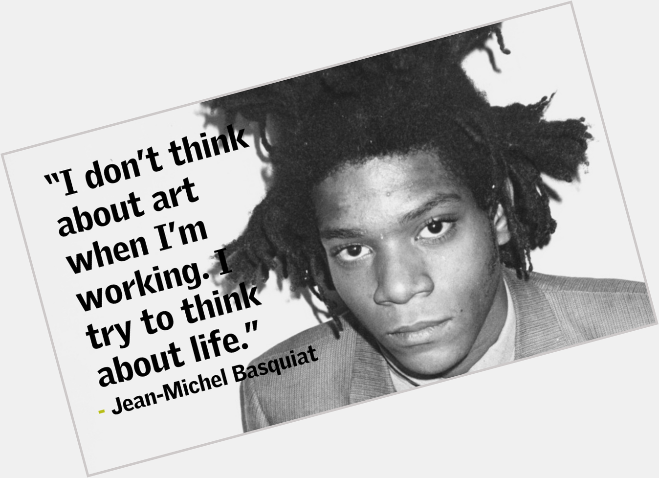 Happy Birthday to Jean-Michel Basquiat, whose legacy prevails through endless art and life inspiration. 