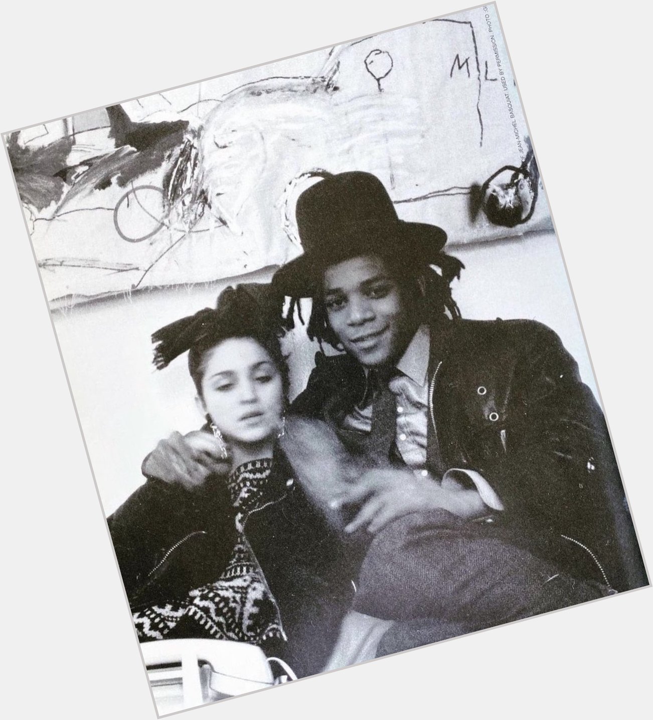 Madonna wishes Jean-Michel Basquiat a Happy (would be) 62nd birthday 