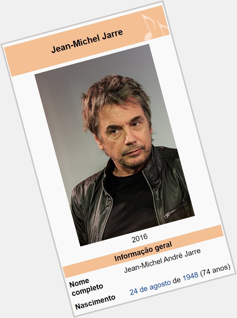 Happy Birthday Jean-Michel Jarre! 