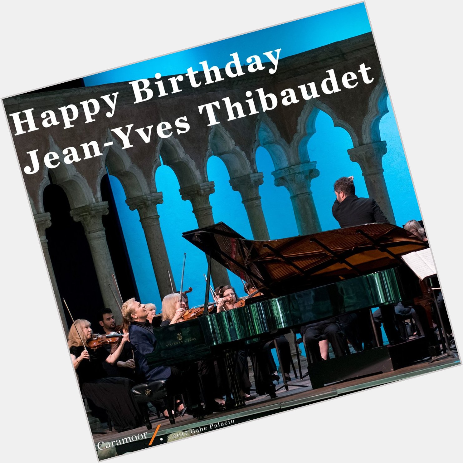 We want to wish a very happy birthday to Jean-Yves Thibaudet! 