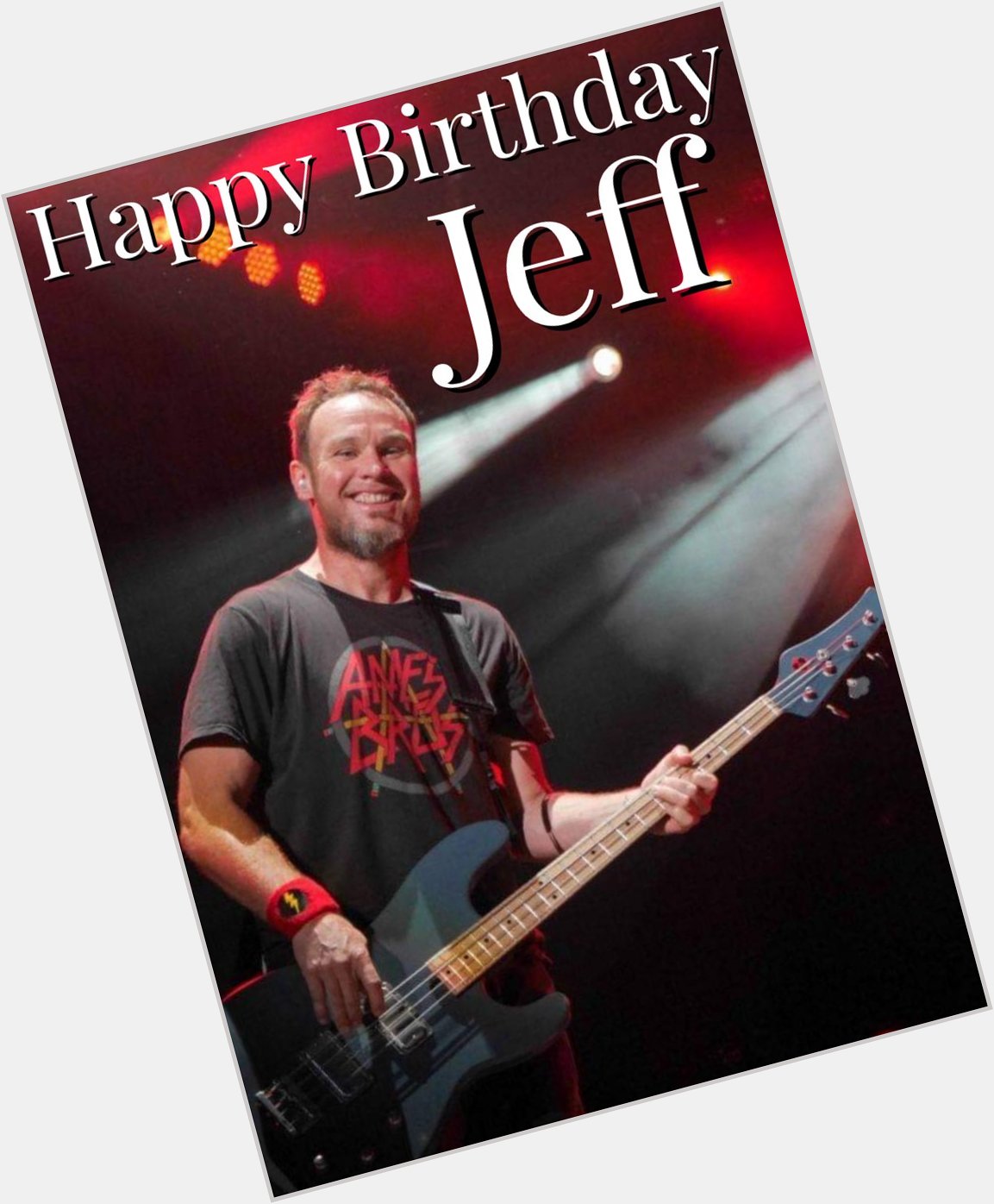 Happy birthday to our favorite bass player, Jeff Ament! 