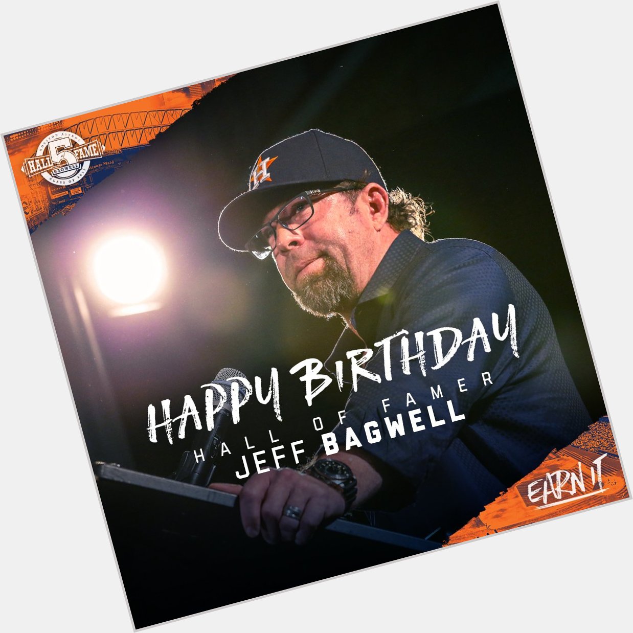 Happy birthday to legend, Hall of Famer Jeff Bagwell! 