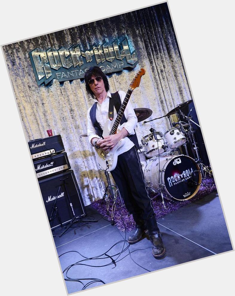 Happy 75th Birthday to guitar legend and Rock Camp Artist JEFF BECK! 