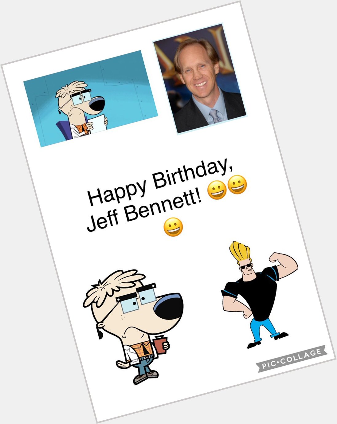 Happy Birthday Jeff Bennett!!  