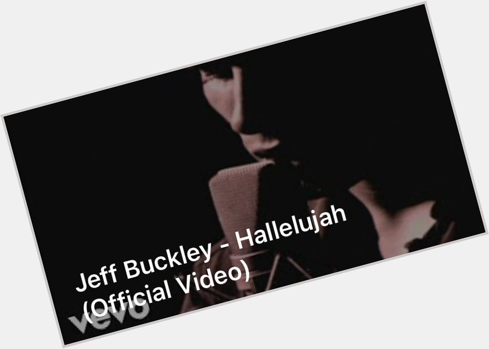For me This got me Happy 54th Birthday Jeff Buckley  