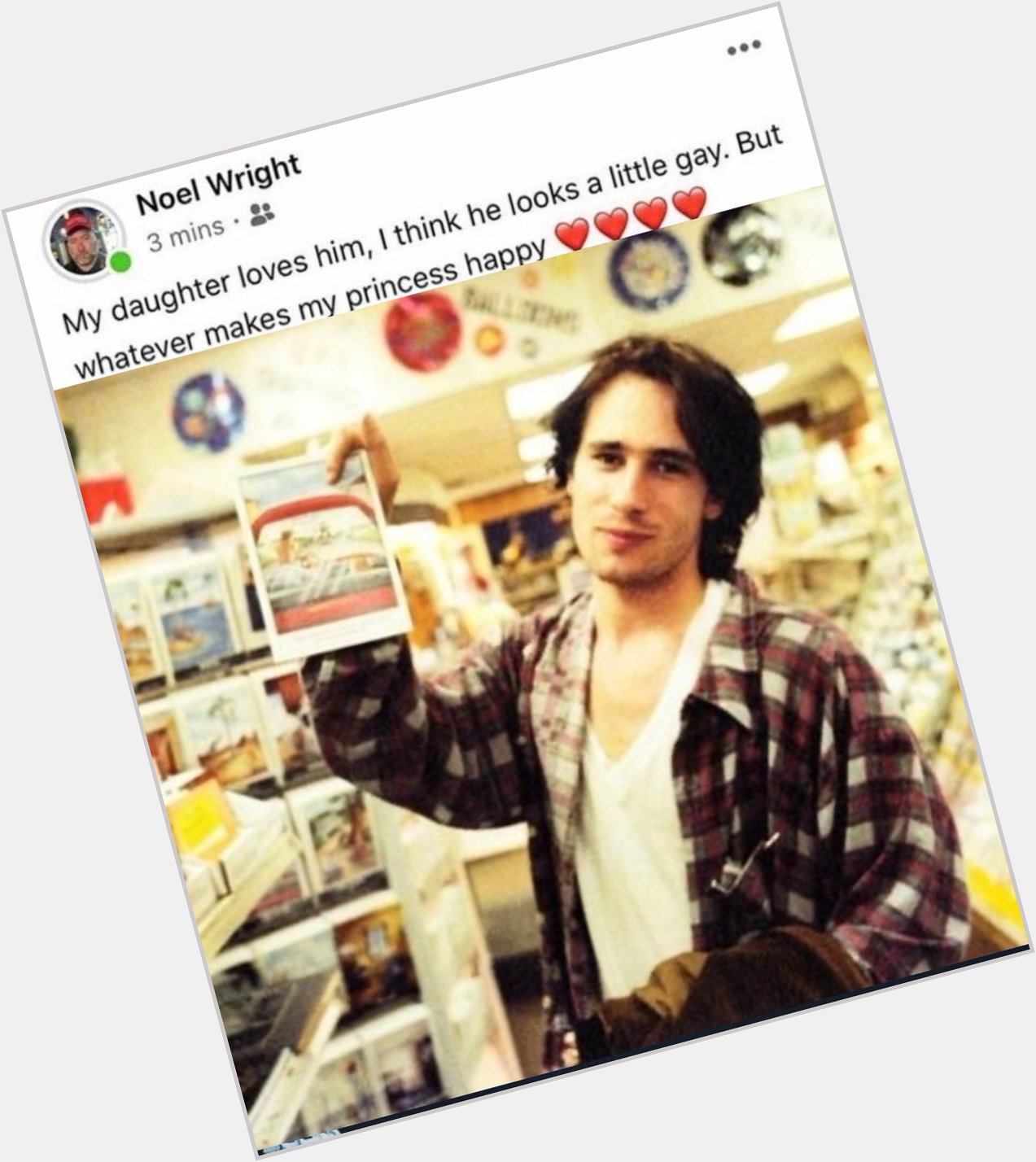 Happy birthday to jeff buckley .. i hope you know half of your audience are Gay Depressed Teens  