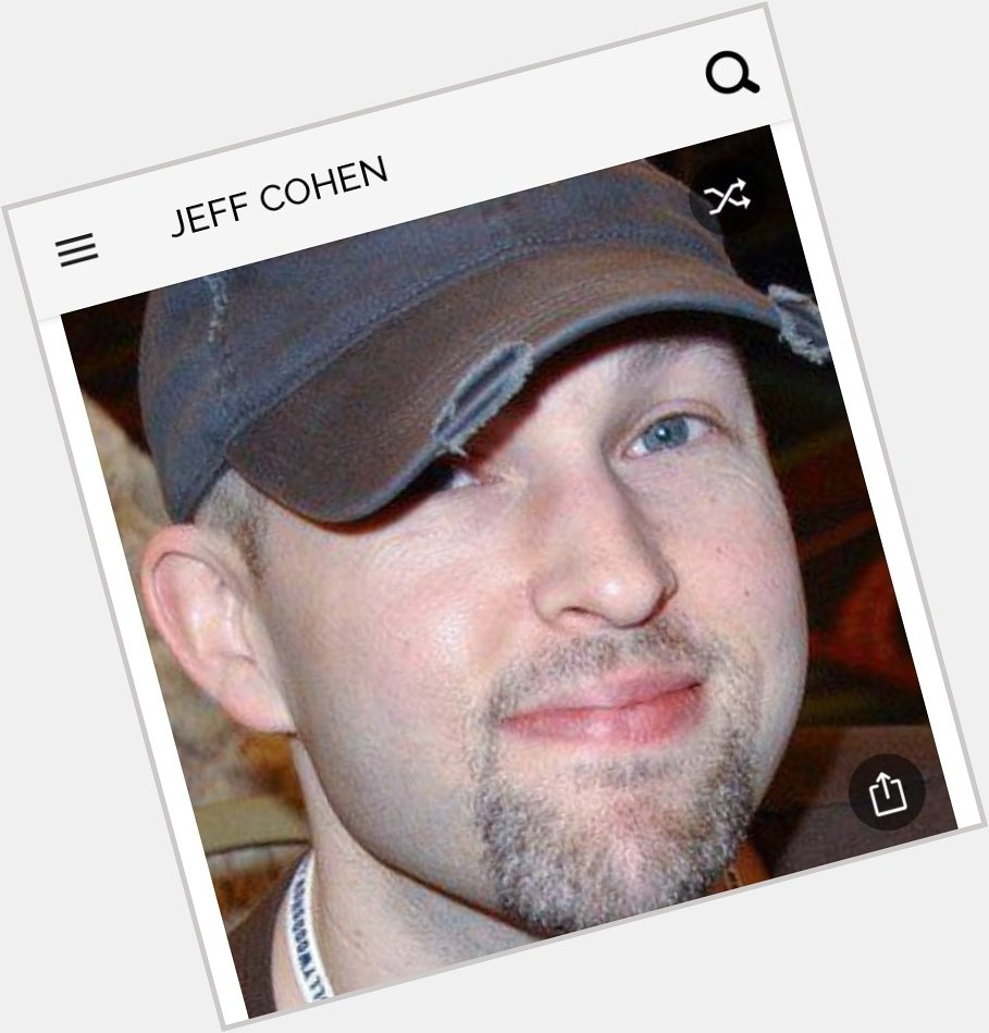 Happy birthday to this great actor who played Chunk on the Goonies. Happy birthday to Jeff Cohen 