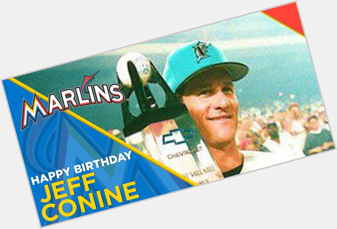 Happy birthday to Mr. Marlin himself, Jeff Conine! 