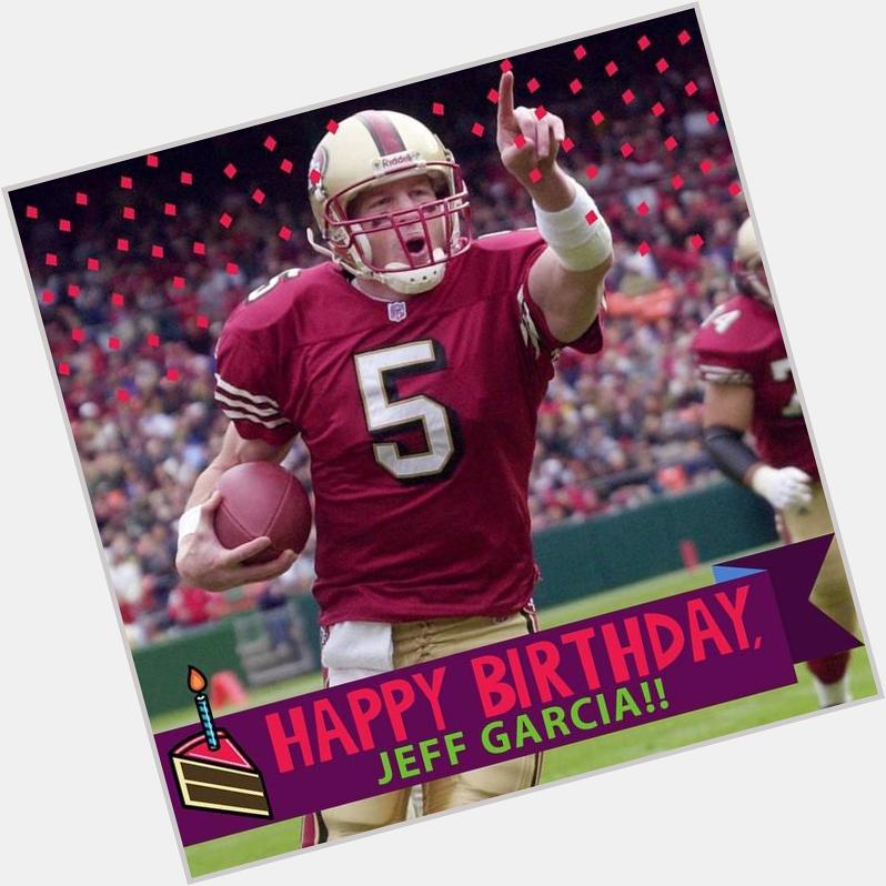 Happy 45th Birthday to 4-time Pro Bowler Jeff Garcia! by nfl 