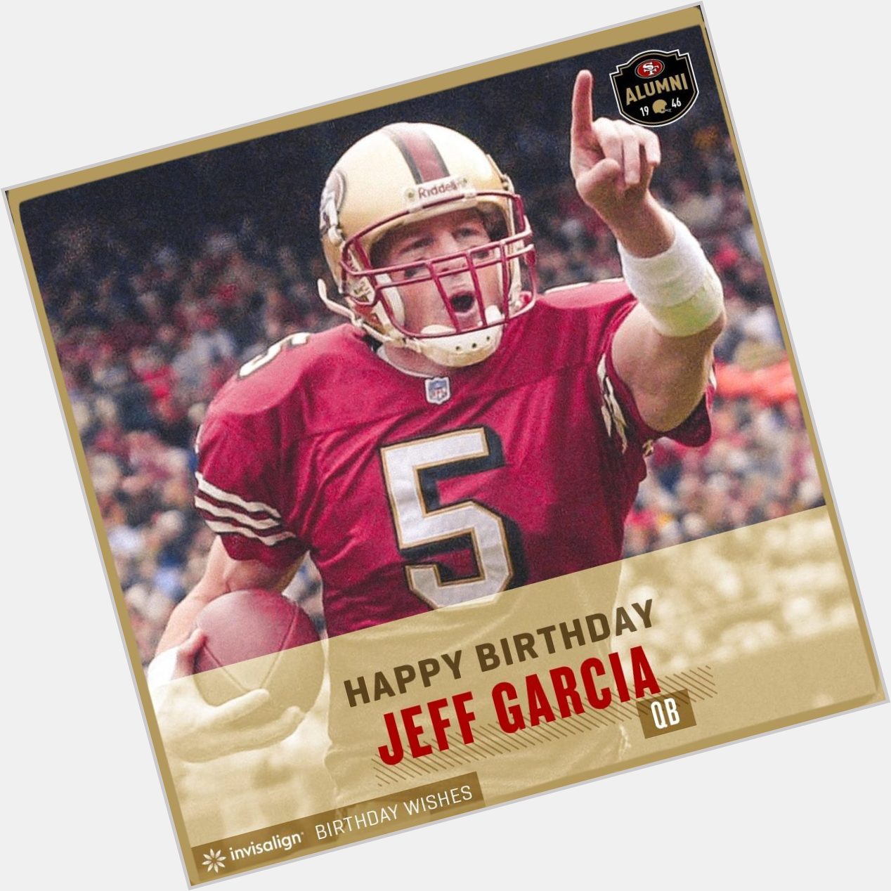 Happy 49th birthday Jeff Garcia!  