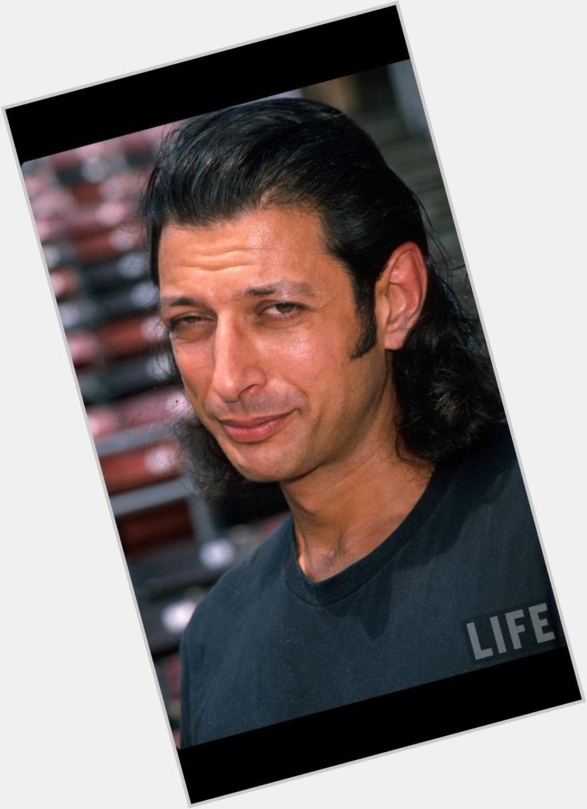Big happy birthday to the one and only Jeff Goldblum. You are a hero and an inspiration to us all. Thank God for you 