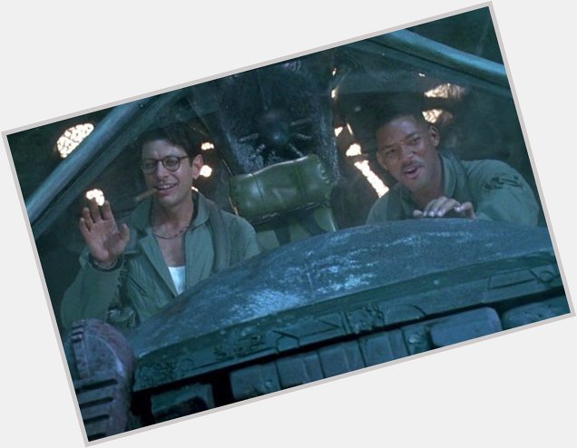 Happy 69th Birthday Jeff Goldblum! Thanks again for helping save the world in 1996. 