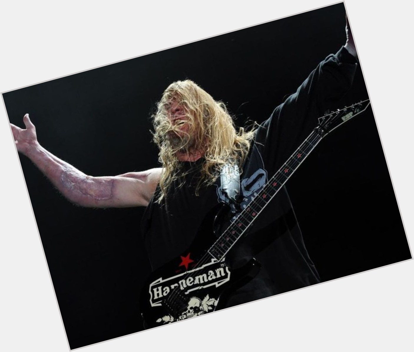 Today would have been Jeff Hanneman\s 58th Birthday. Happy Birthday Sir - Your songs, riffs, etc will live forever. 