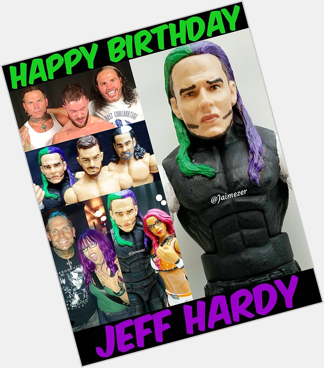 Happy Birthday to one of my all-time favorite Wrestlers, the Charismatic Enigma.. JEFF HARDY! 