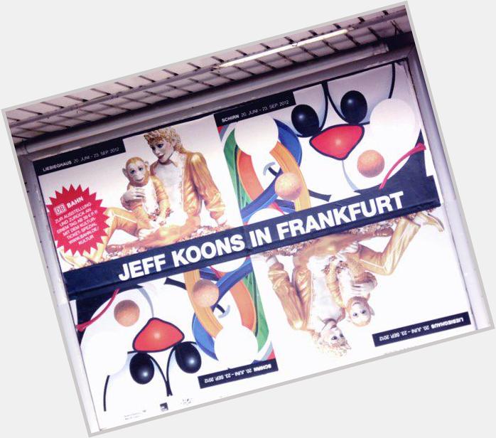Happy Birthday to Jeff Koons today! Photo: Adverb 2012 for the his complete retroperspective in Frankfurt, Germany. 
