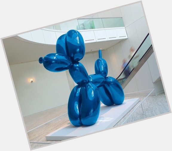 Happy birthday to the King of Kitsch, Jeff Koons!  