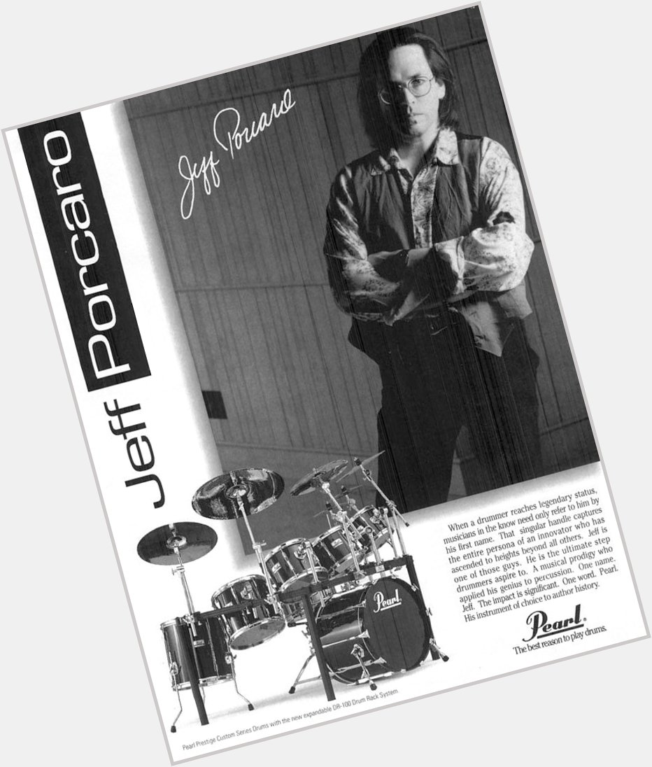 Shuffle man.. Happy 65th Birthday to the late Jeff Porcaro... your grooves will live forever. 