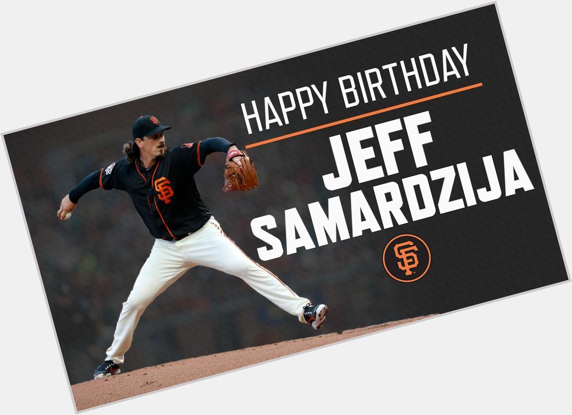 Happy Birthday, Jeff Samardzija!   