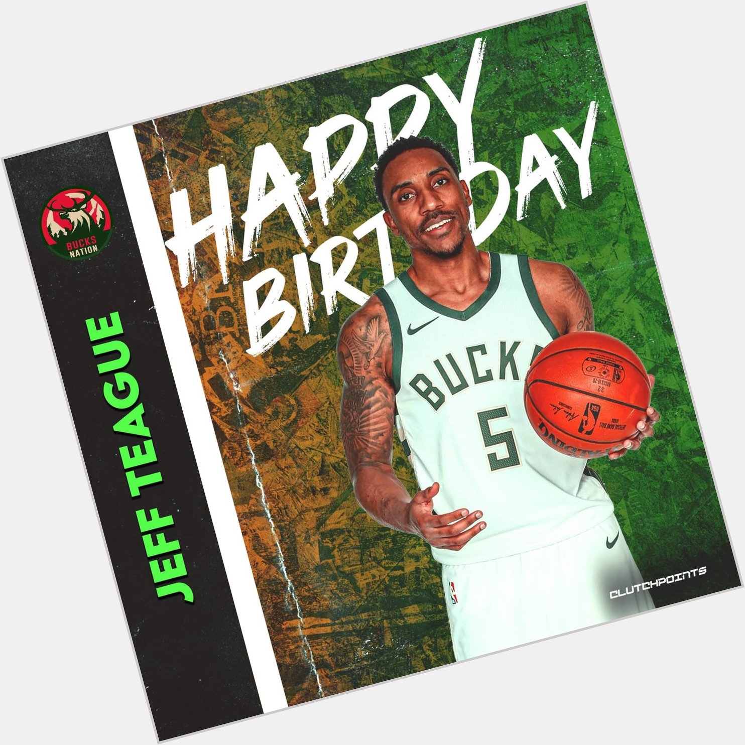 Join Bucks Nation Nation in wishing Jeff Teague a happy 33rd birthday!  