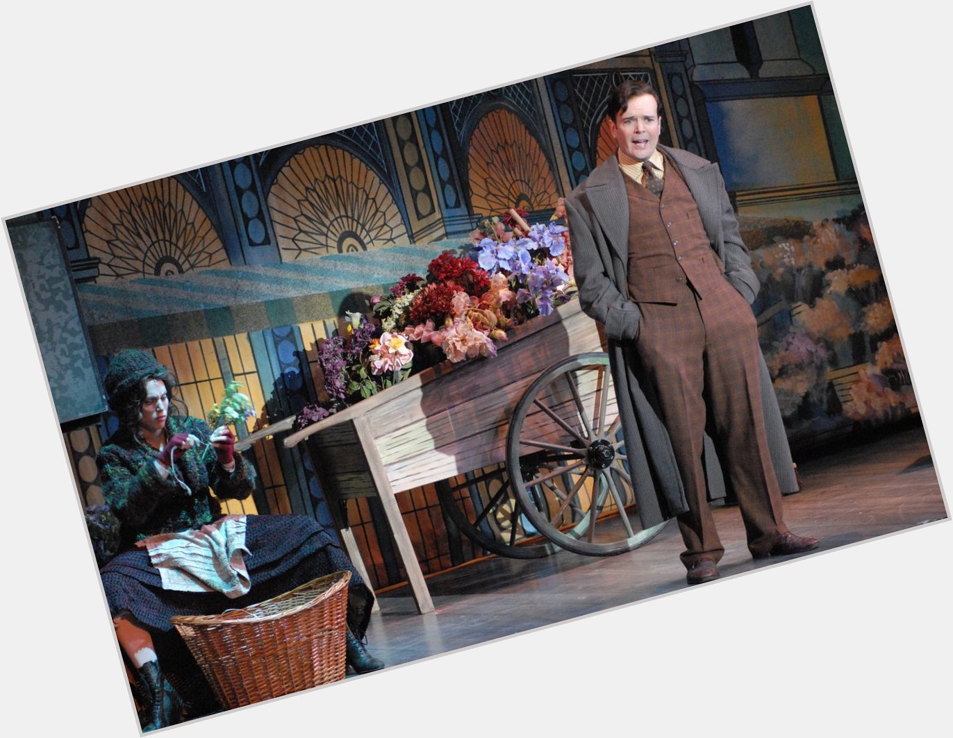 Happy birthday Jefferson Mays!   Last at the Playhouse as Higgins in My Fair Lady (2008) 