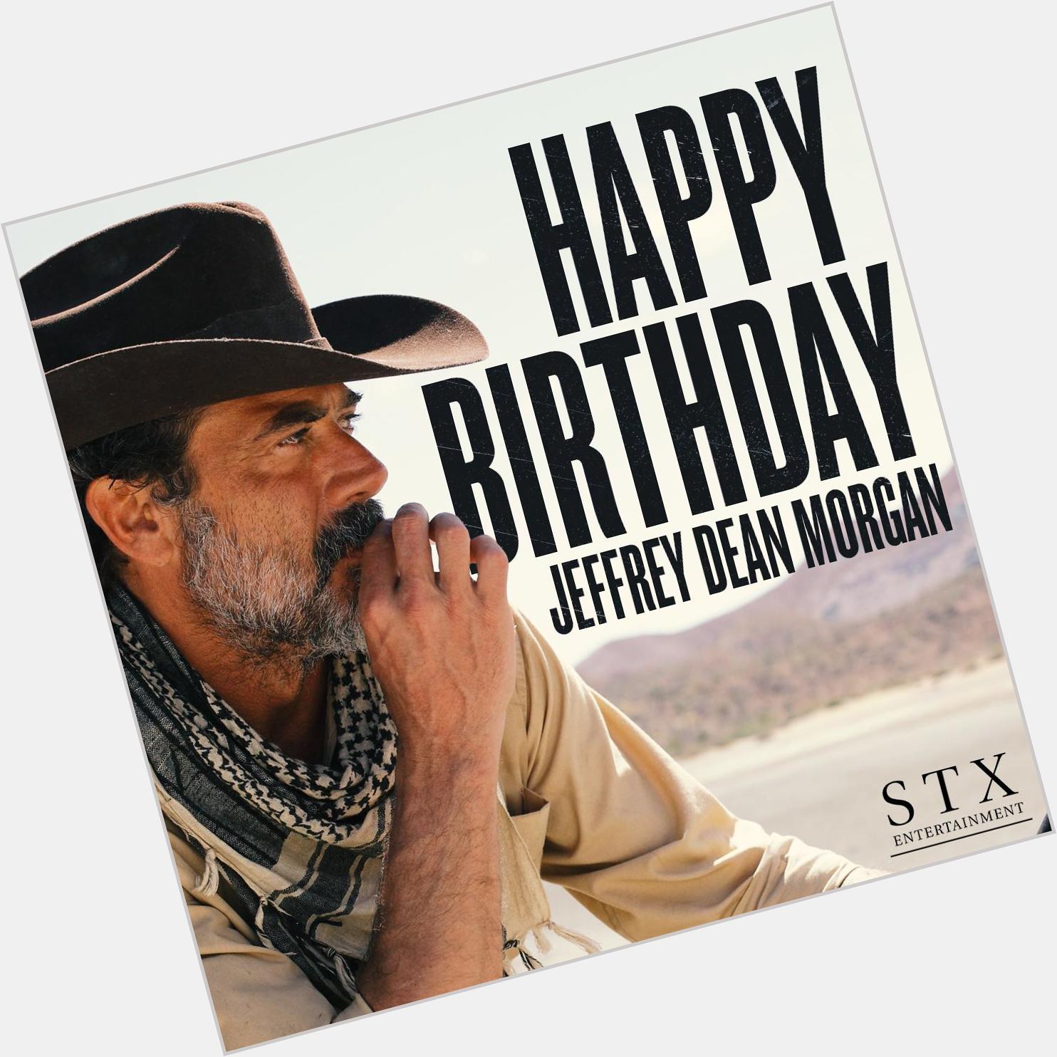 Happy birthday Jeffrey Dean Morgan! 