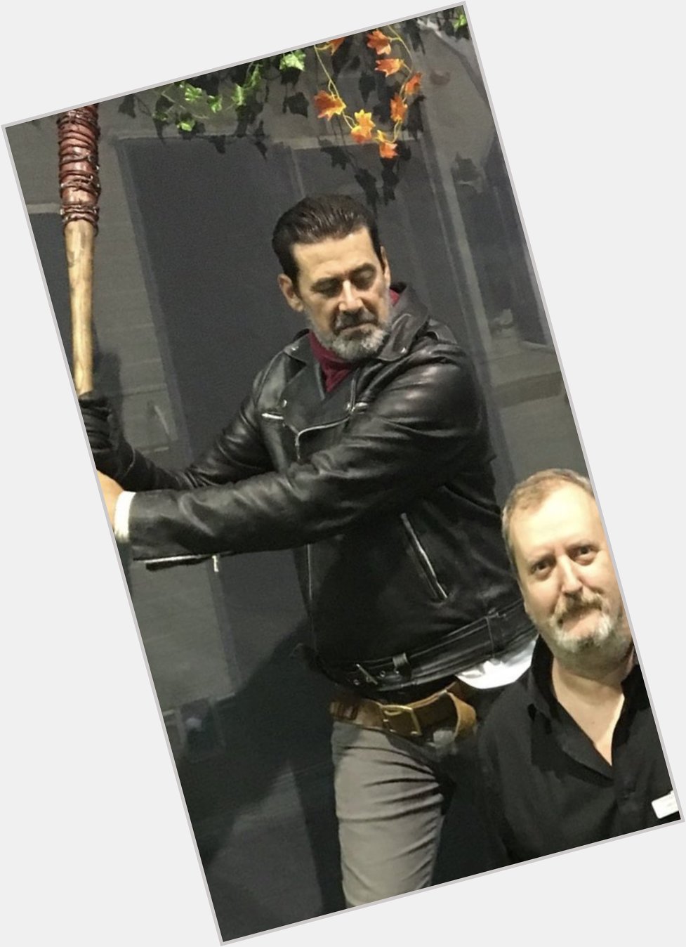 Belated Happy Birthday to Jeffrey Dean Morgan for yesterday Come on Do it! nice one Chris 
