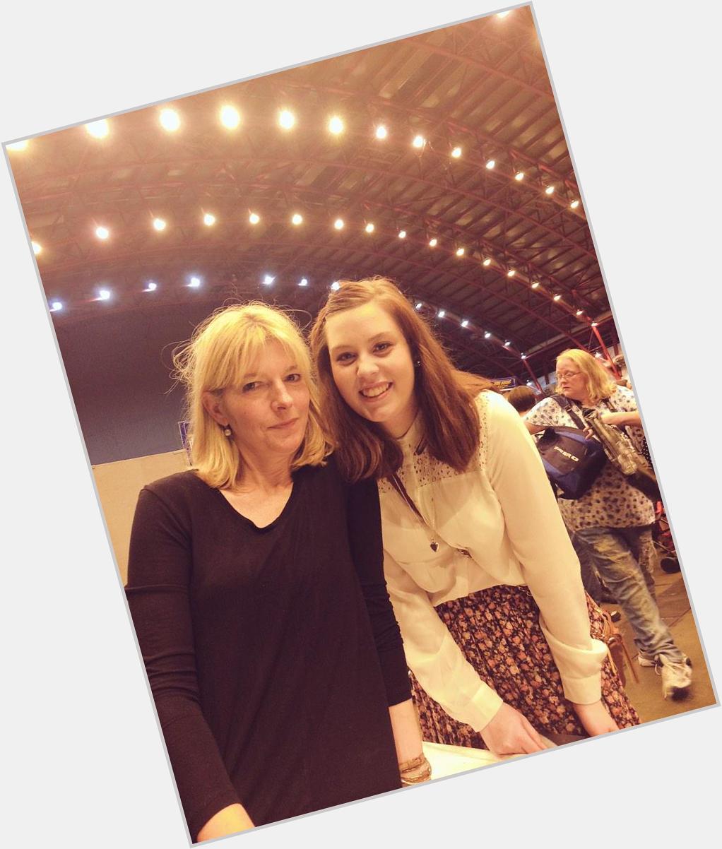 Happy birthday, Jemma Redgrave! It was very nice talking to you last summer.  