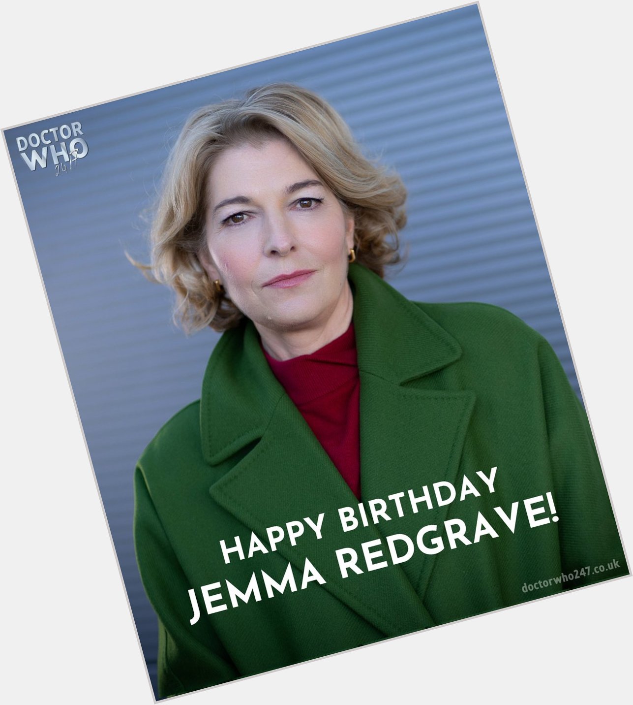 Wishing a happy birthday to Jemma Redgrave, better known to fans as Kate Lethbridge-Stewart!  