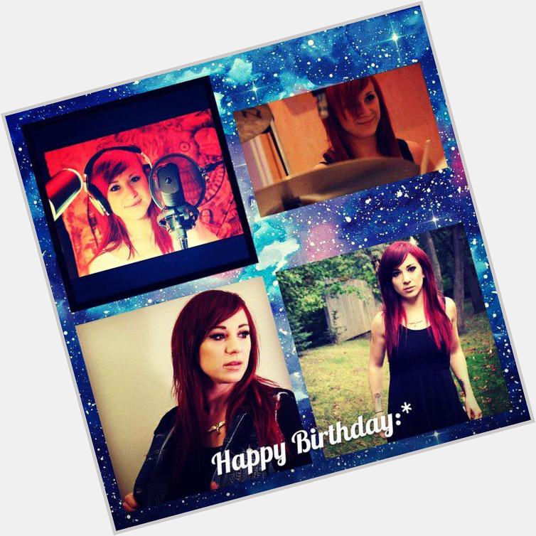 Today is the birthday of the coolest drummers worldwide. Happy Birthday Jen Ledger    