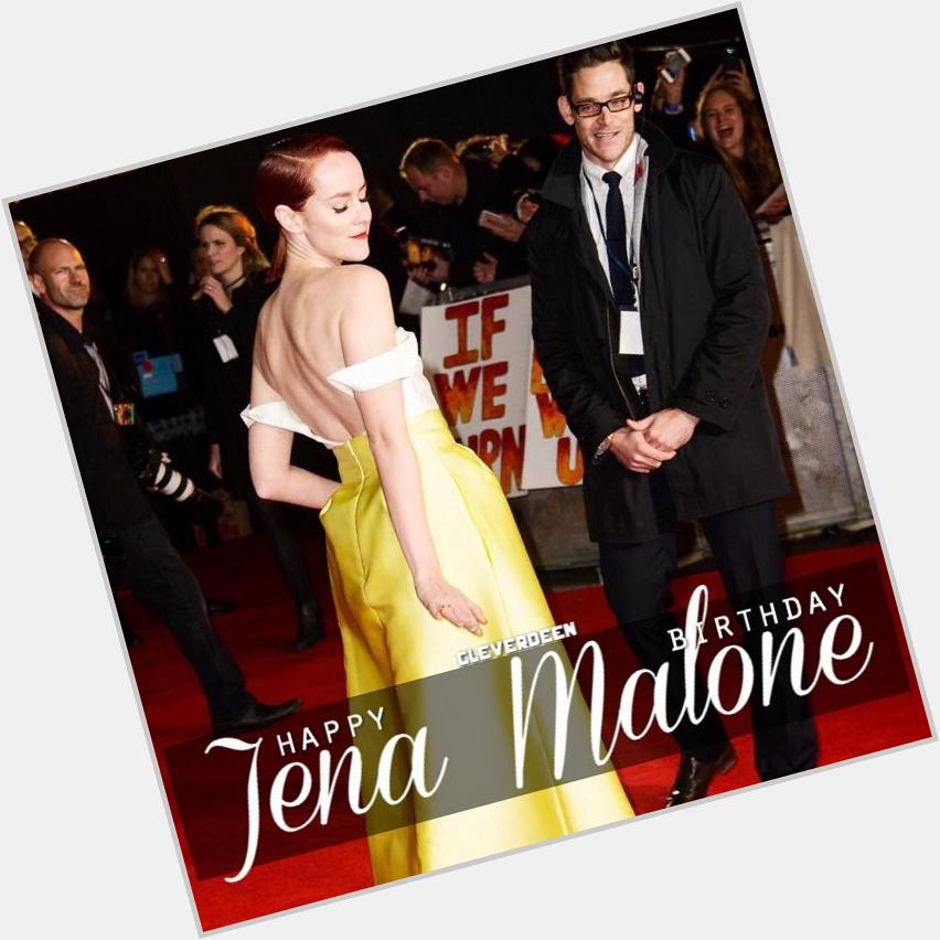 Happy Birthday Jena Malone! She is the best Johanna anyone could hope for, I hope she has the best birthday ever  