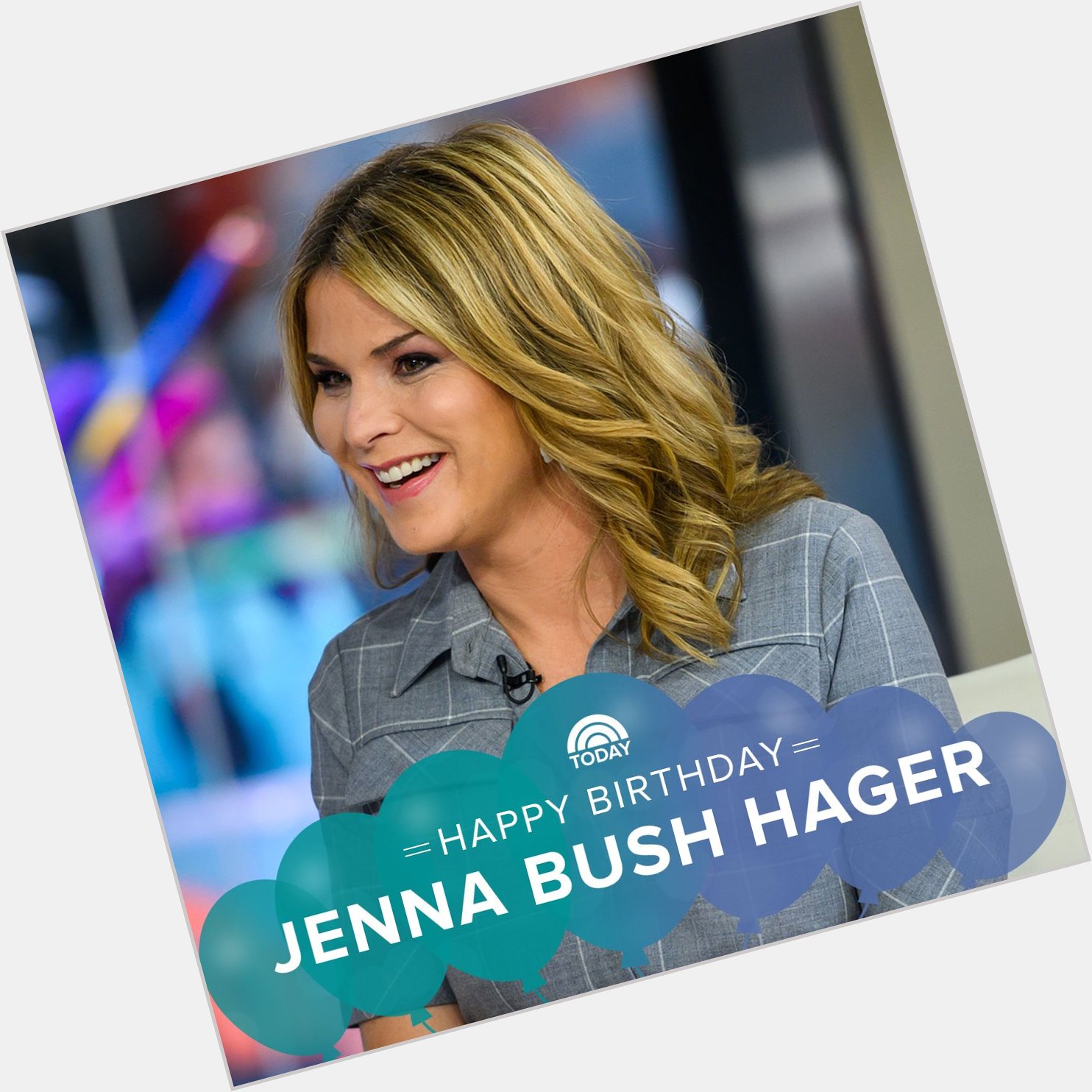 Happy birthday to our Jenna Bush Hager!  