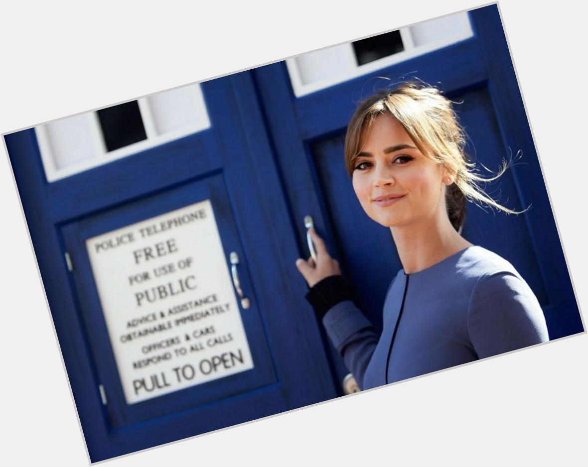 Another birthday - Happy Birthday Jenna Coleman. The Impossible Girl looking great at 29. 