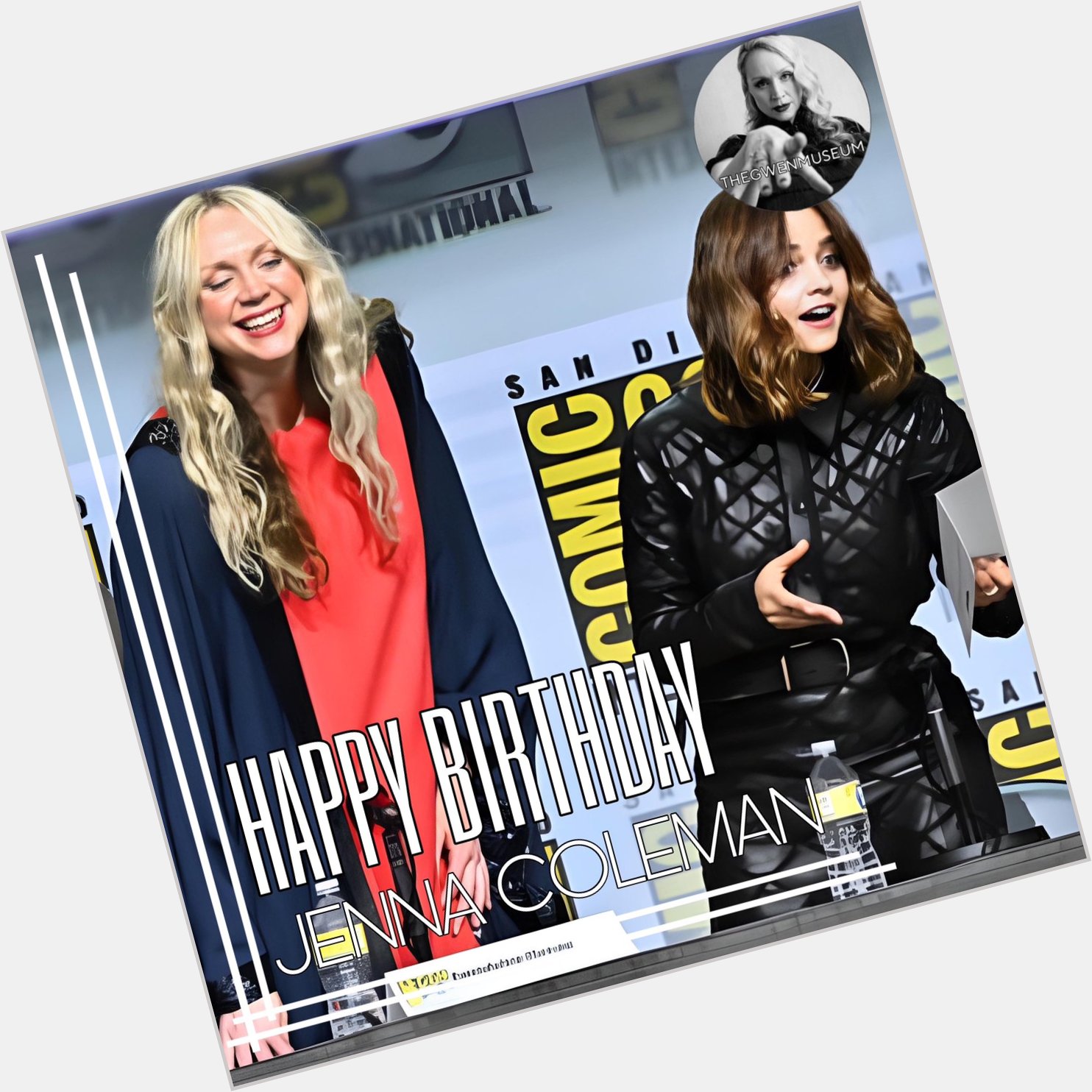 Happy birthday to Gwen s fabulous Sandman co-star, Jenna Coleman! 