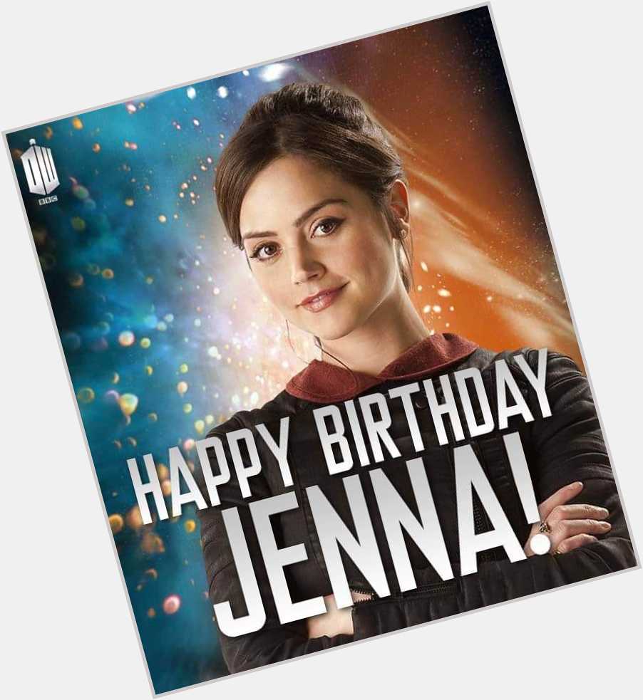 Hoy es el cumpleaños de Jenna Coleman.
Nuestra querida Clara Oswald en Doctor Who.
¡Happy birthday ! 