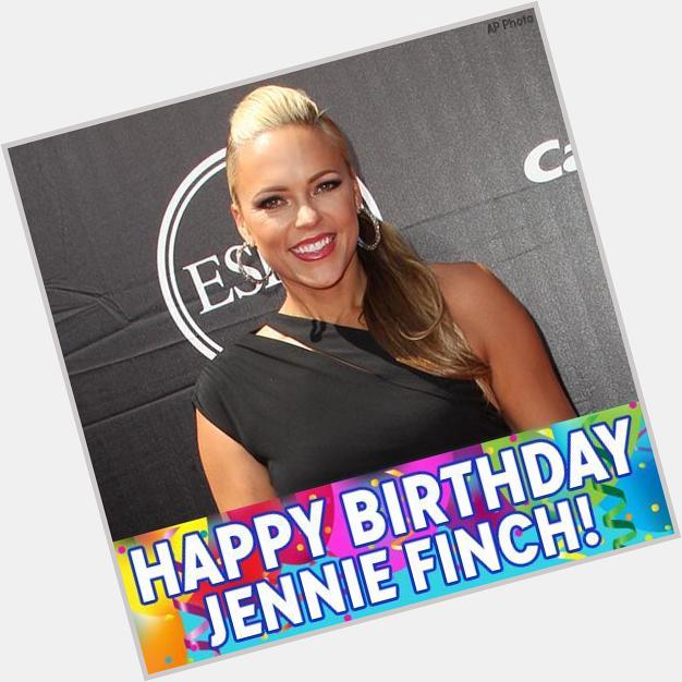 Happy Birthday, Jennie Finch! The softball pitcher and Olympic gold medalist turns 38 today. 