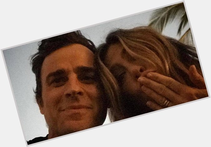 Justin Theroux posted a rare selfie with Jennifer Aniston for her 48th birthday:  