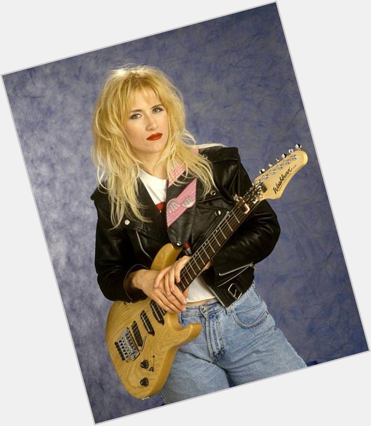 Happy Birthday to American guitarist Jennifer Batten, born on this day in New York City in 1957.     