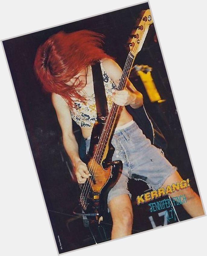 Happy birthday to L7 bassist Jennifer Finch! 