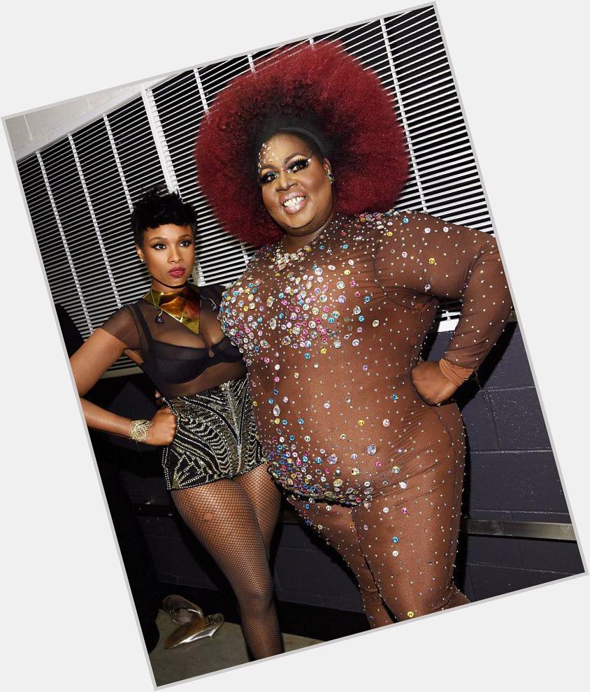 Happy 34th Birthday Jennifer Hudson! Here she is with Drag Race star Latrice Royale!!  