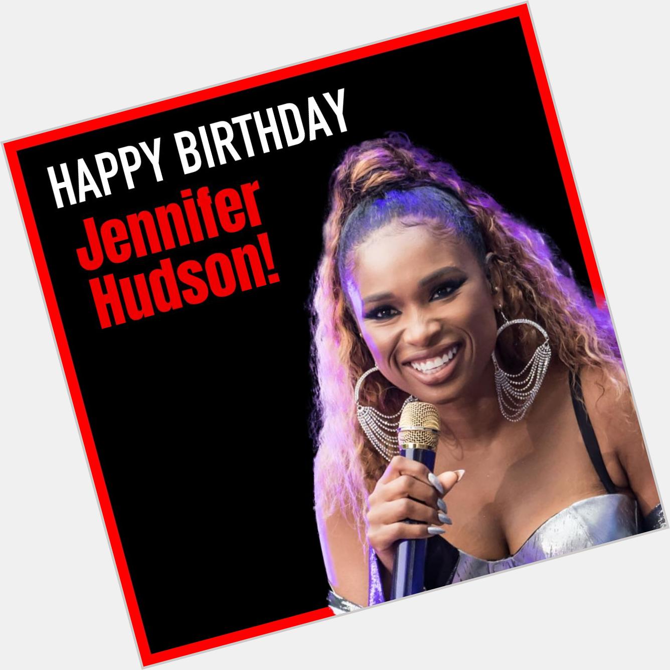 Happy Birthday Jennifer Hudson!! The actress and singer is 38. MORE PHOTOS:  