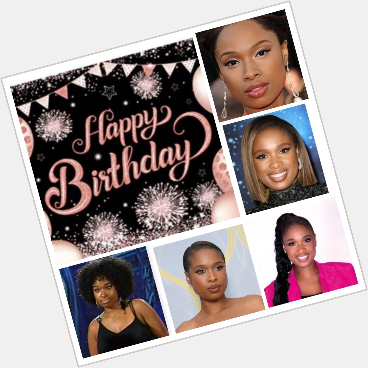 Happy Birthday, J Hud!!! Congratulations  on The Jennifer Hudson Show, which airs today. 