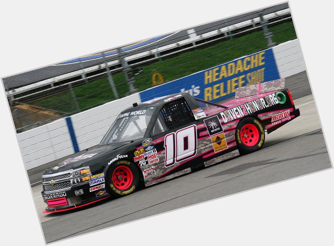 Happy Birthday to ARCA Racing Series and Camping World Truck Series Top 10-finisher, Jennifer Jo Cobb!  