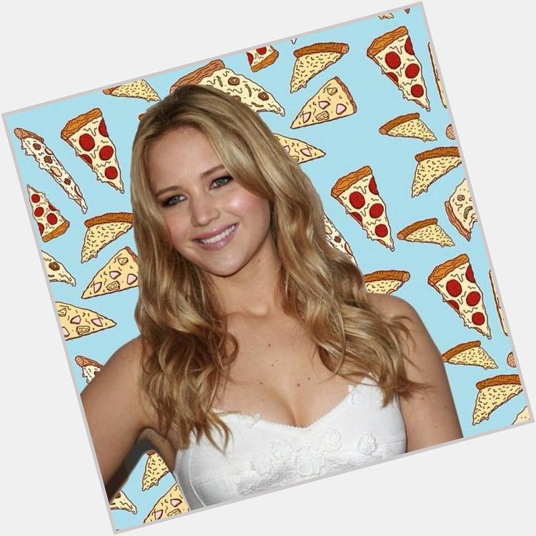 HAPPY 24TH BIRTHDAY JENNIFER LAWRENCE!!! We hope you get to eat ALL THE PIZZA today   