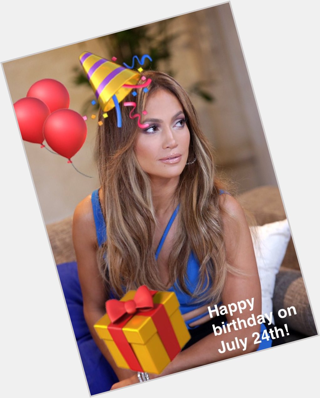  You\re right! It\s Jennifer Lopez\s birthday month! Happy birthday J Lo! Only 23 days away! 