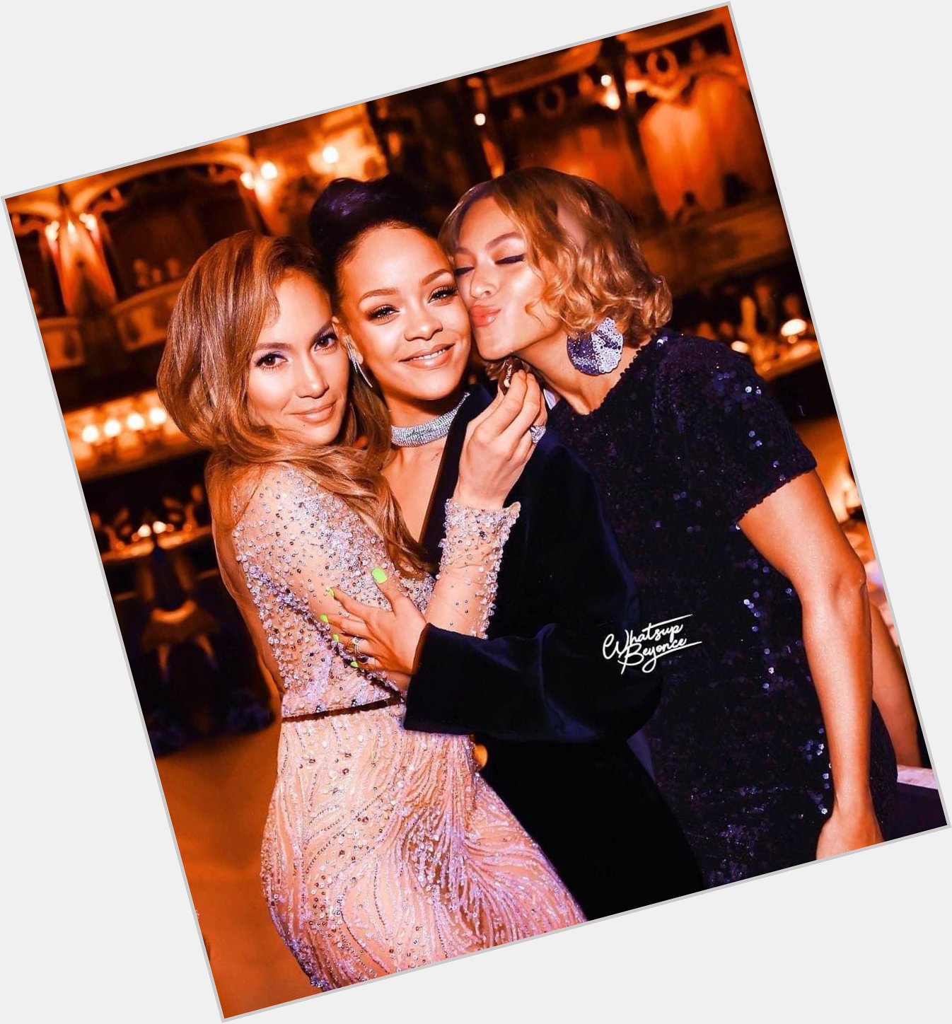 Jennifer Lopez, Rihanna & Beyoncé  Happy 52nd Birthday Jennifer Lopez 