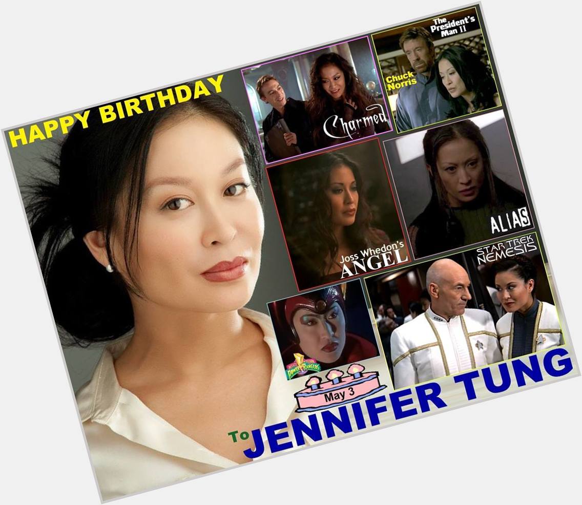 Happy birthday Jennifer Tung, born May 3, 1973.  
