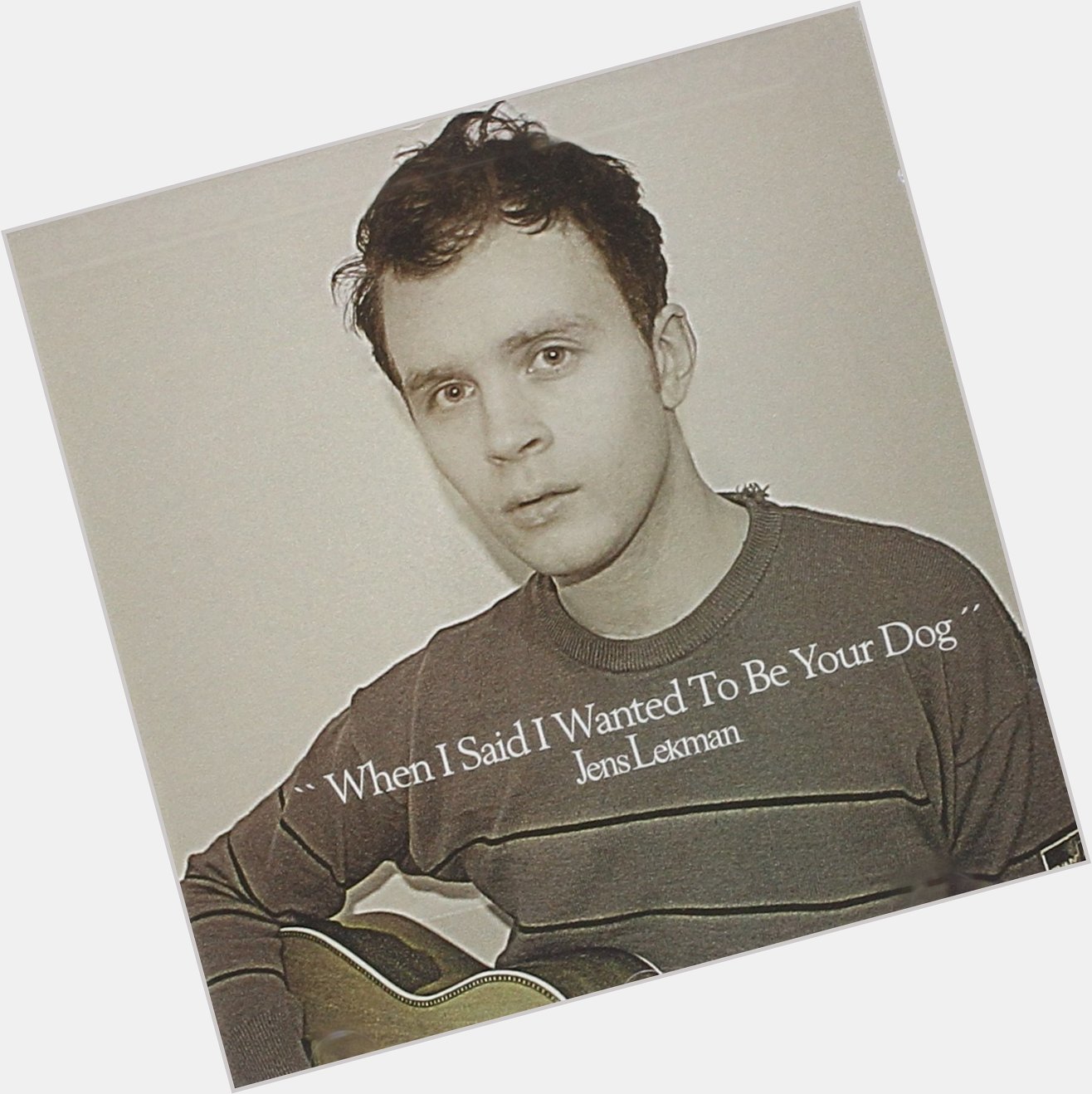Happy birthday, dear friend Jens Lekman. Get \When I Said I Wanted to be Your Dog\ on vinyl:  