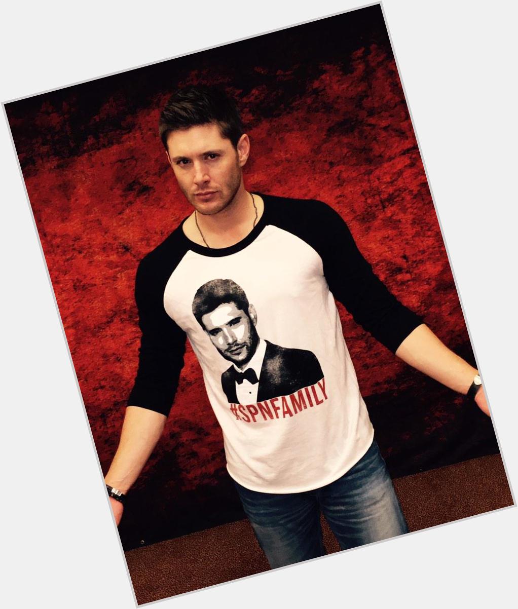 Write \" Happy Birthday Jensen Ackles \" + a pic of & tag 10 to do the same! 