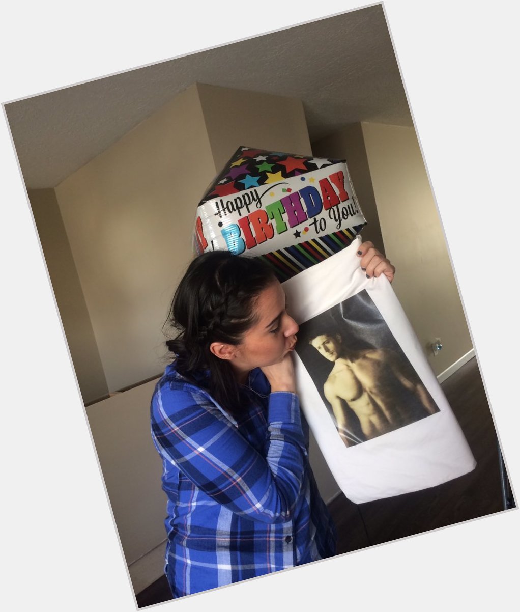Happy birthday to my mom who got a shirtless jensen ackles pillowcase  